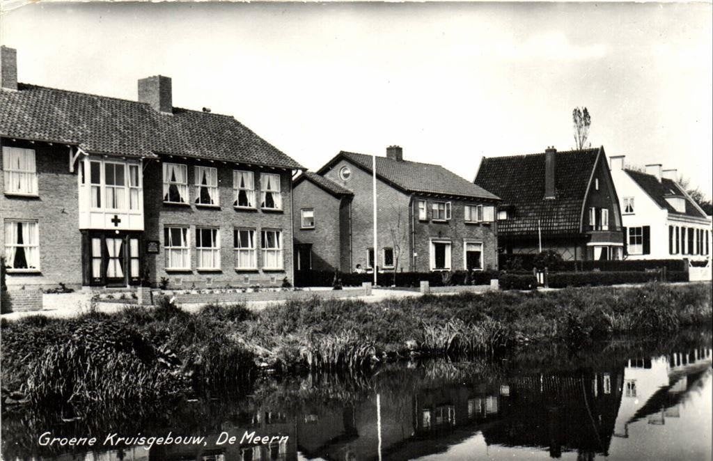 Groene Kruisgebouw, De Meern - 1980 gelopen, Verzamelen, Ansichtkaarten | Nederland, Ophalen of Verzenden, 1980 tot heden, Gelopen