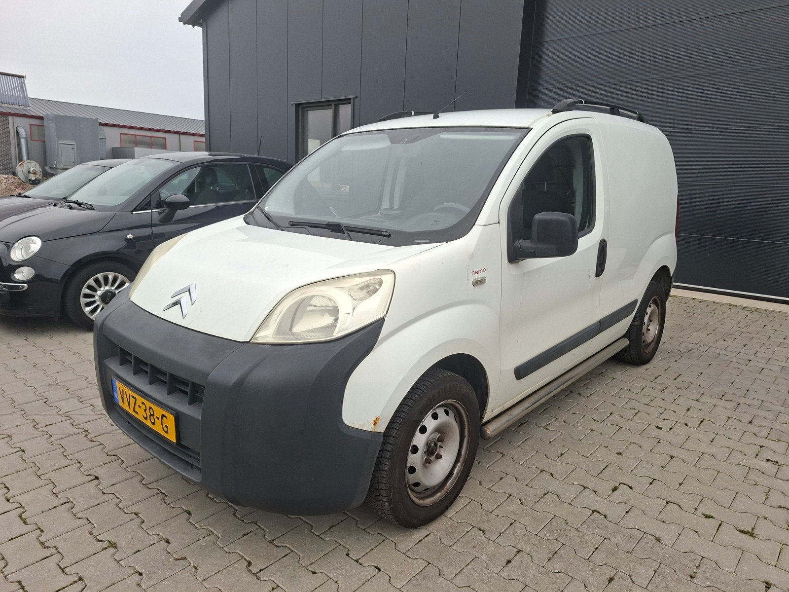 Citroën Nemo 2009 1.4 Benzine  Wit *198.000KM*, Auto's, 1045 kg, Citroën, 400 kg, Wit