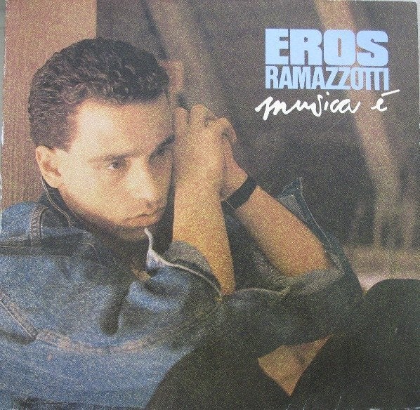 lp,Eros Ramazzotti – Musica È, Ophalen of Verzenden, Gebruikt, 12 inch
