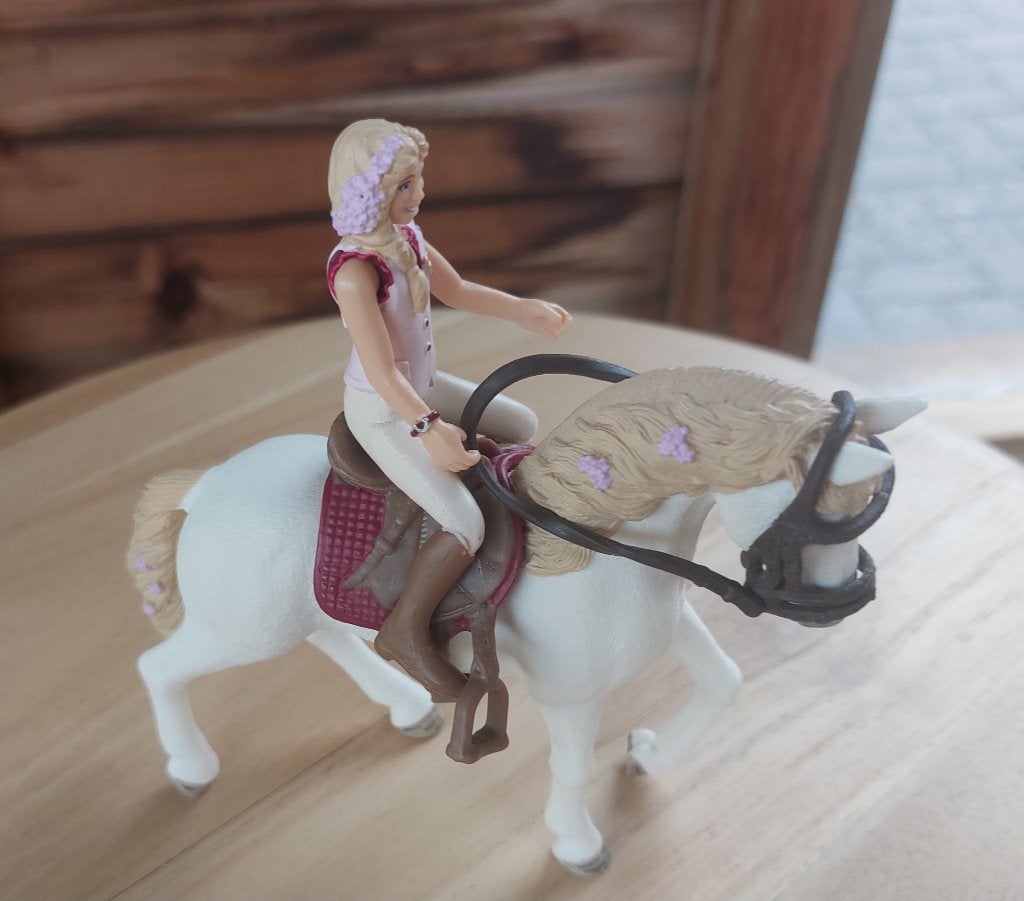 Schleich paard  met ruiter - Sofia & Blossem (2), Ophalen of Verzenden, Zo goed als nieuw
