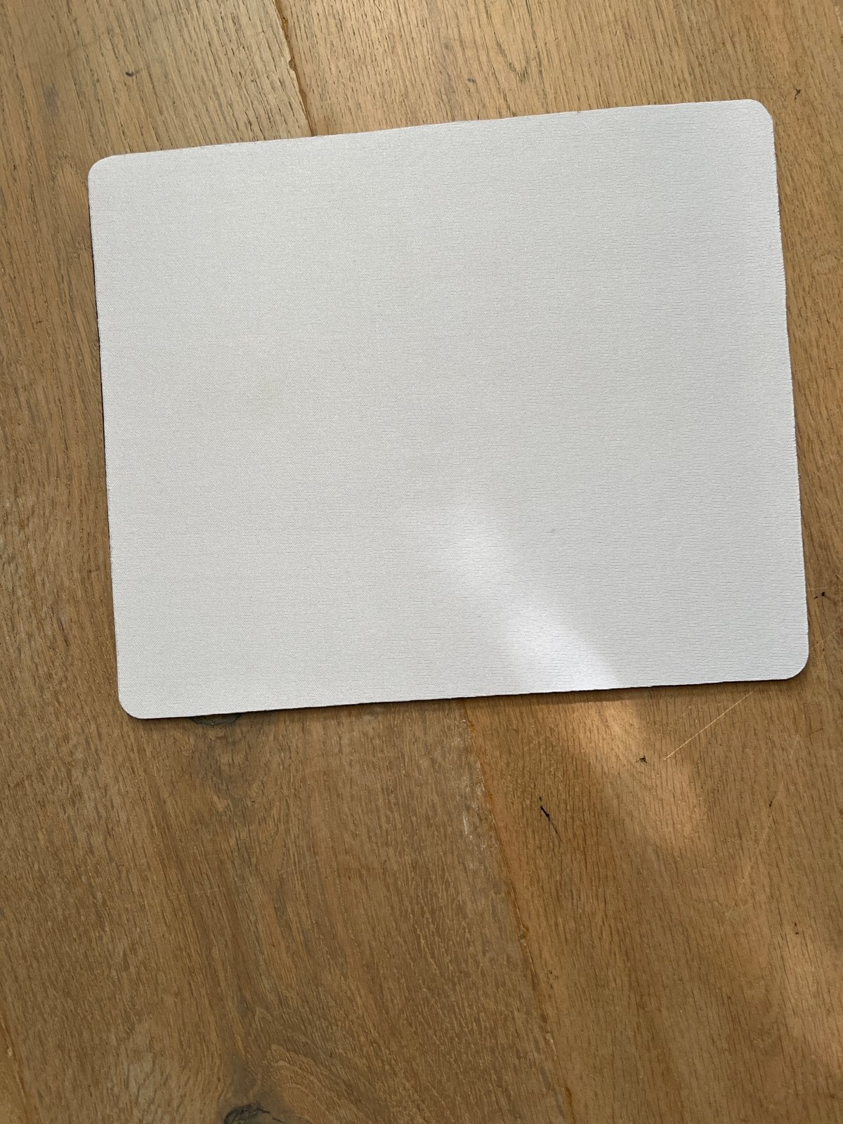 Witte muismat met antislip onderkant, Computers en Software, Ophalen of Verzenden, Nieuw