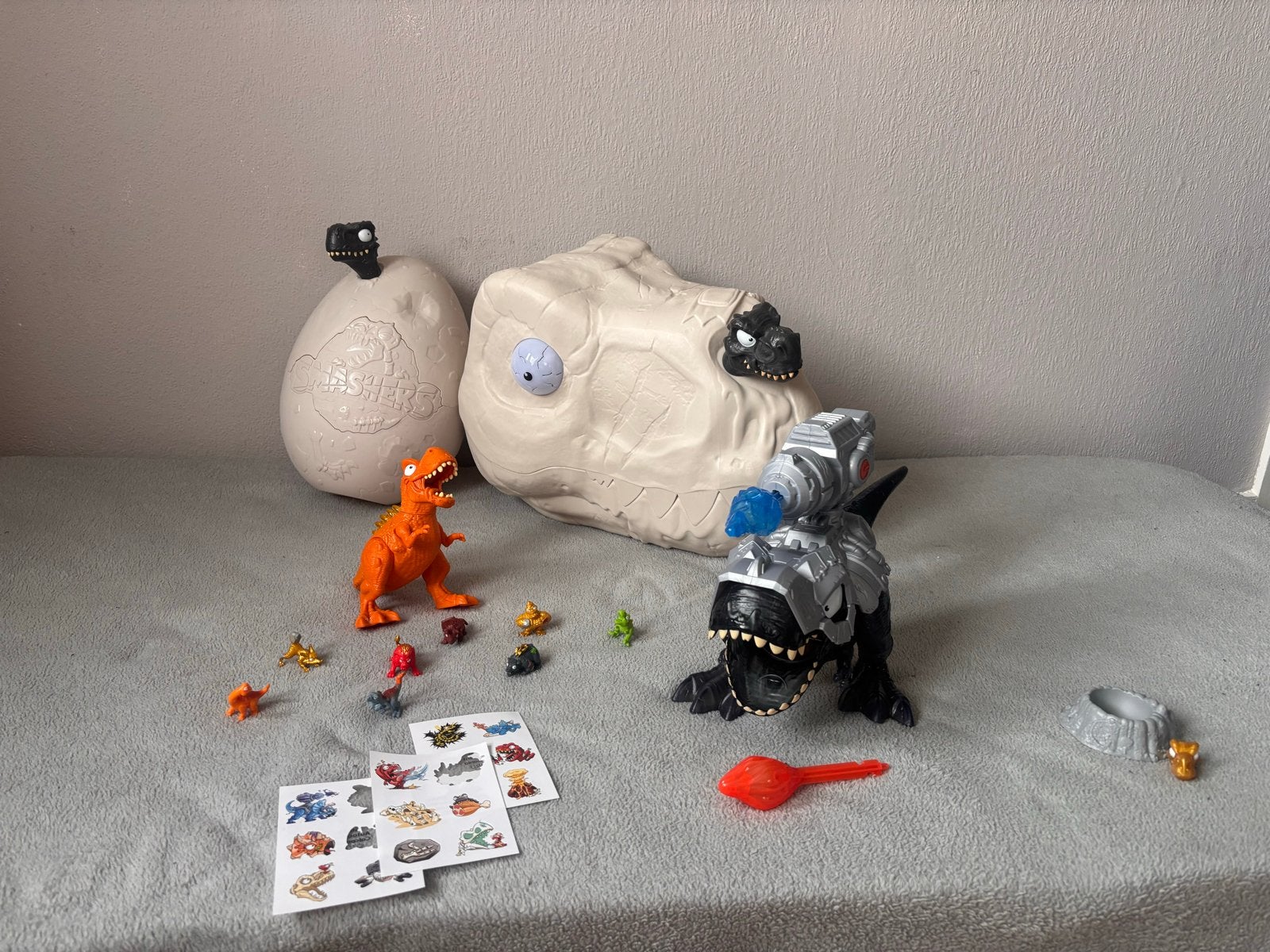 Zuru Smashers Dino Ice Age Surprise Egg & Dino X-Rex, Ophalen of Verzenden, Zo goed als nieuw, Jongen of Meisje