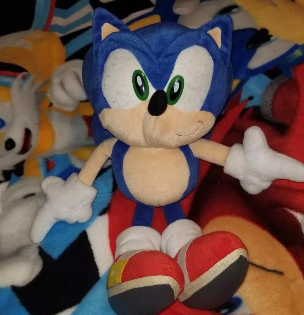 GEZOCHT Sonic knuffel, Kinderen en Baby's, Speelgoed | Knuffels en Pluche, Ophalen of Verzenden, Zo goed als nieuw, Blauw, Overige typen