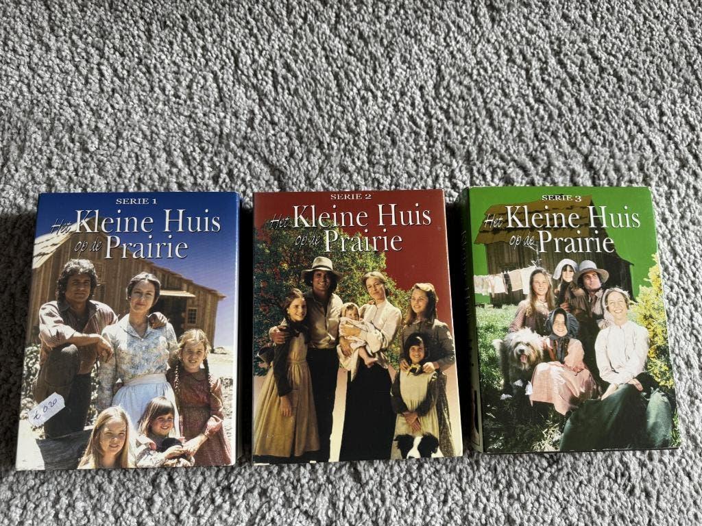 DVD BOX SETs - Kleine Huis op de Praire seizoen 1 en 2 en 3, Alle leeftijden, Ophalen of Verzenden, Zo goed als nieuw, Drama