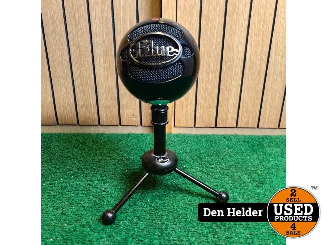 Blue Snowball Microfoon - In Nette Staat, Muziek en Instrumenten, Flex Ltd., Zo goed als nieuw, https://flex.com/contact-us, Nobelstraat 10, 5807 GA Oostrum LB, Limburg, Nederland