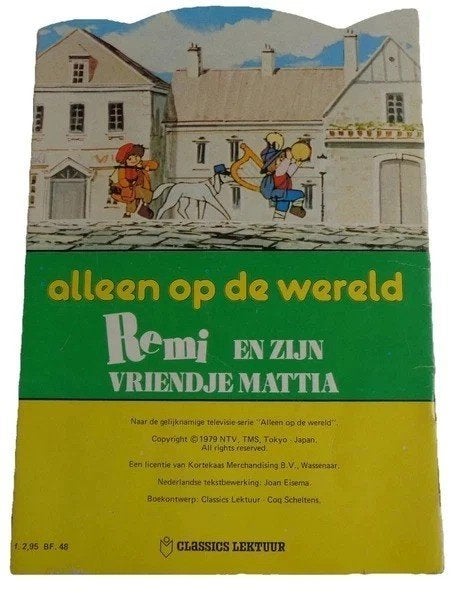 Alleen Op De Wereld 4 Remi Mattia 1979 Boek Tv Serie Vintage, Verzenden, Alle leeftijden, Overige genres, Duits