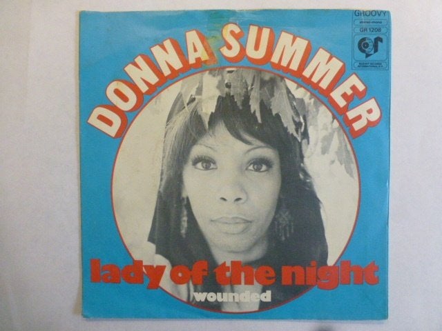 Donna Summer. Lady of the night. / Wounded., Ophalen of Verzenden, Gebruikt, 7 inch, Pop