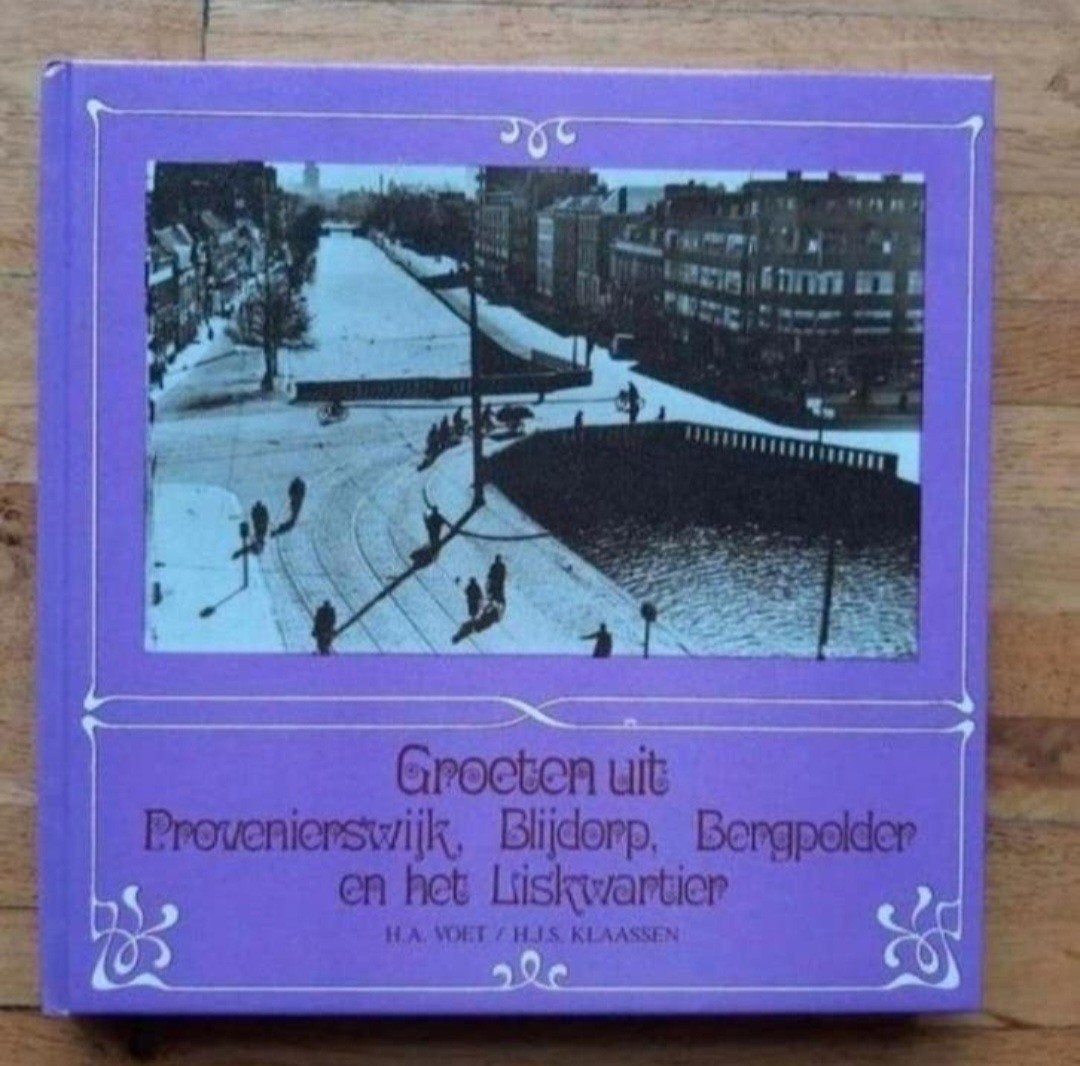 Groeten uit provenierswijk Blijdorp bergpolder fotoboek, Ophalen of Verzenden, Zo goed als nieuw