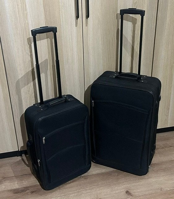 Kofferset, Overige materialen, Wieltjes, Zo goed als nieuw, Ophalen