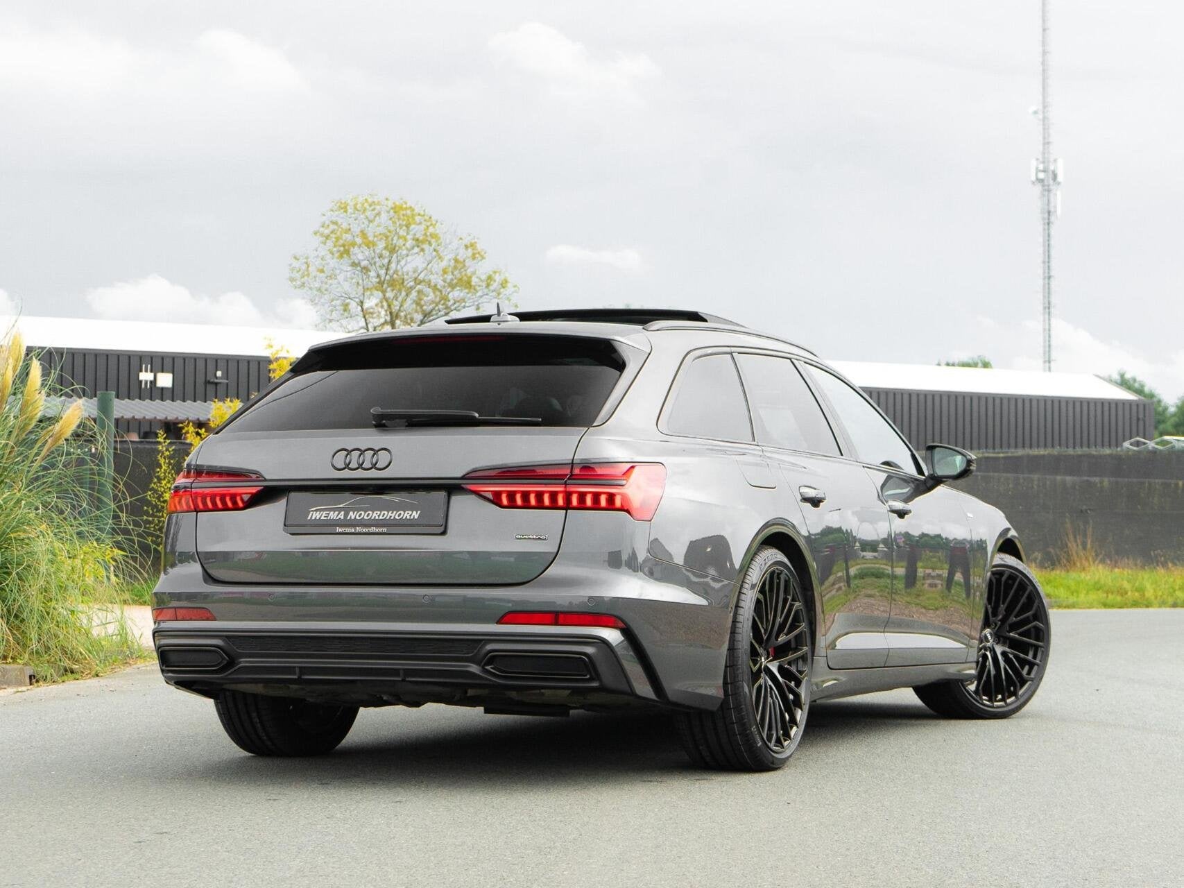 Audi A6 Avant 55 TFSI e quattro Competition|Panoramadak|B&O|, Automaat, Gebruikt, Zwart, 4 cilinders