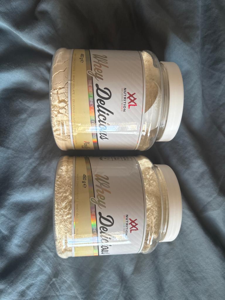 XXL Nutrition Whey Delicious Eiwitpoeder (2x 450g), Ophalen of Verzenden, Nieuw, Poeder of Drank