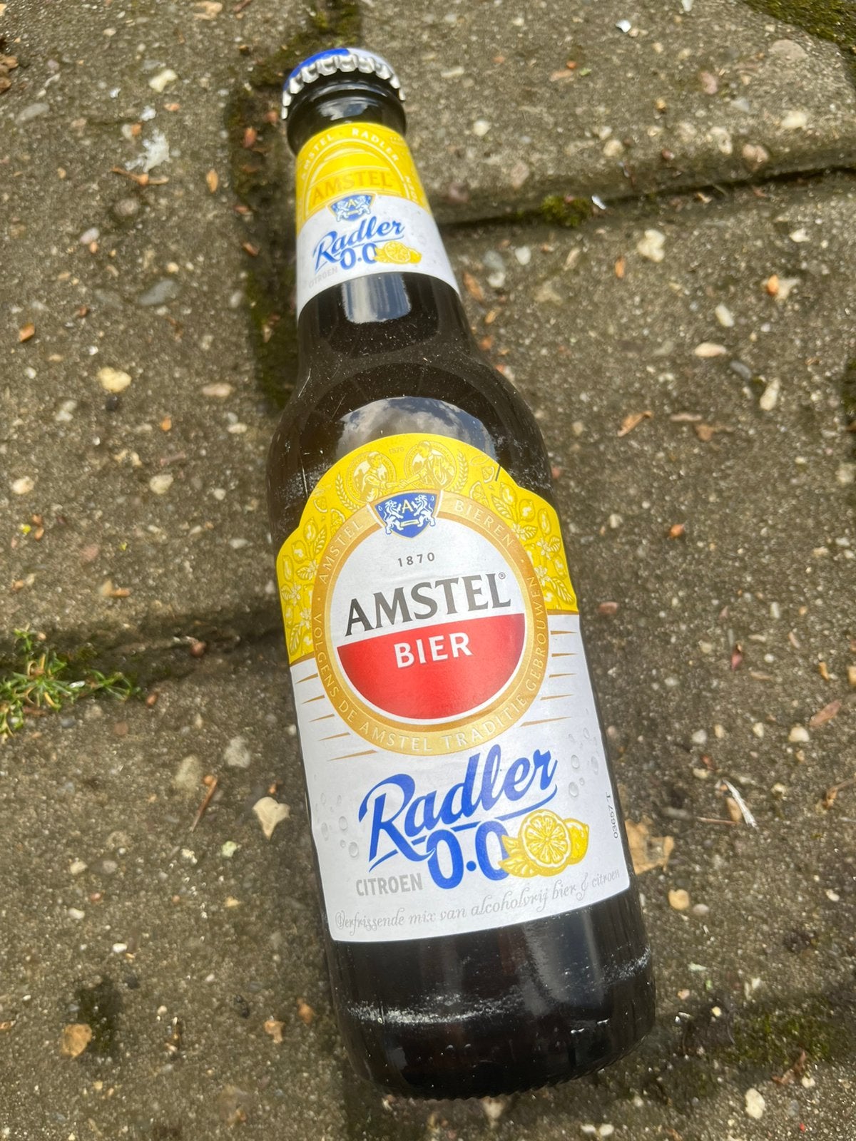 Drie kratten amstel radler 0.0 tht feb 2026, Ophalen, Zo goed als nieuw, Amstel
