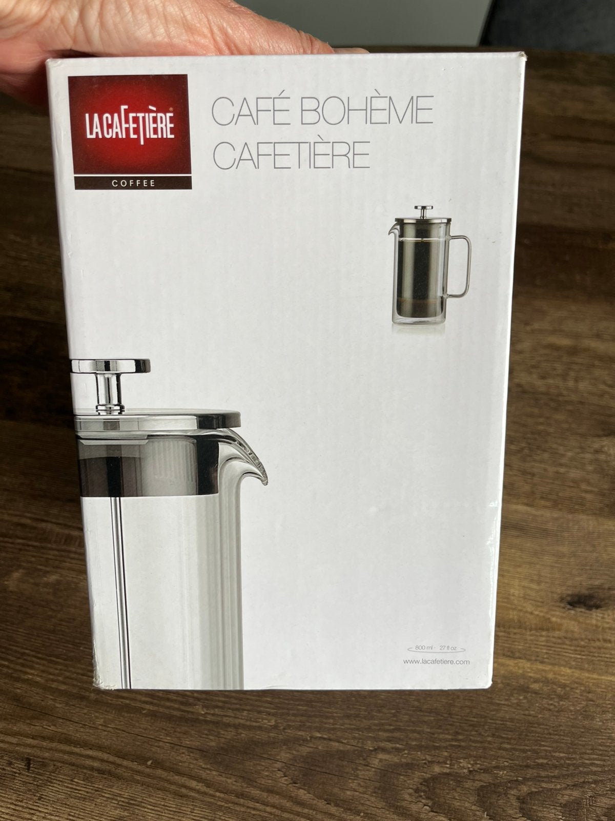 Nieuw! La Cafetiere Café Boheme 800ml, Ophalen of Verzenden, Nieuw