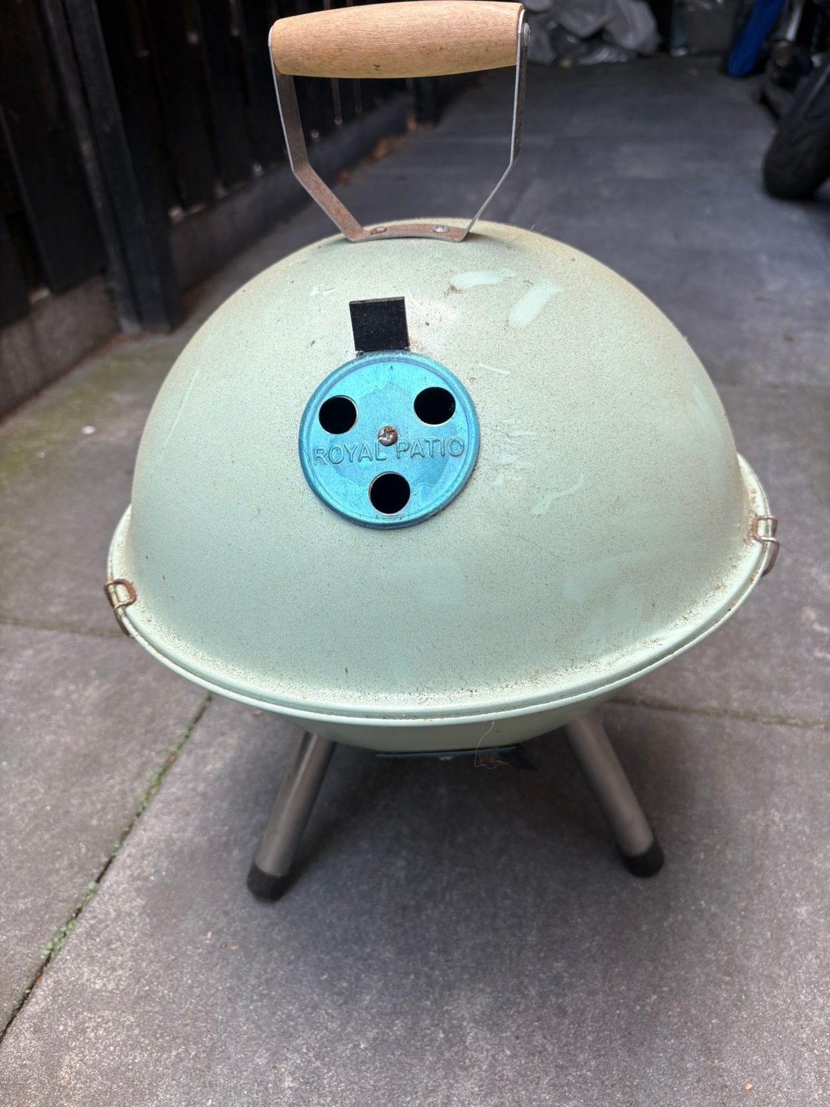 Kleine bbq, Ophalen of Verzenden, Zo goed als nieuw