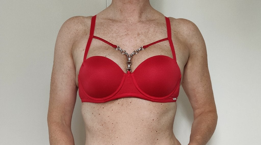 Lingerie set bh slip Sapph schoon en gewassen, Sapph, Ophalen of Verzenden, Rood, BH