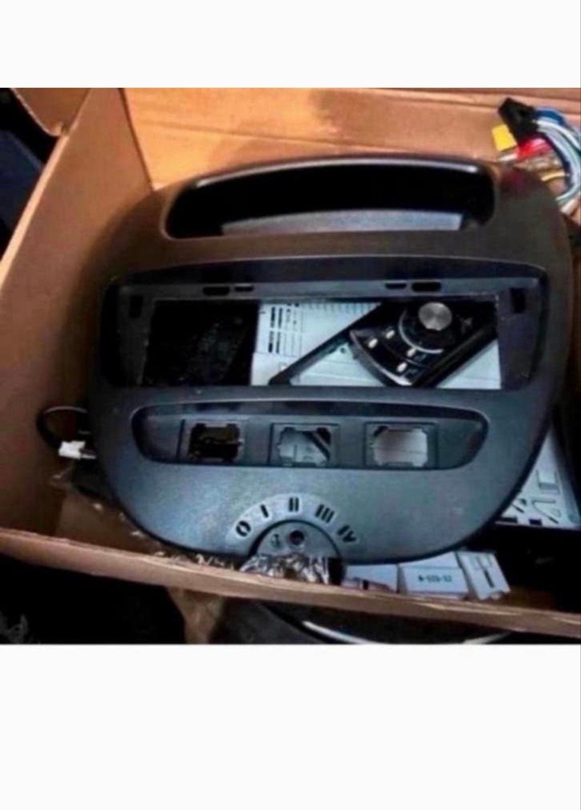 Radio paneel + Pioneer radio/cd speler Aygo/107, Ophalen of Verzenden, Gebruikt
