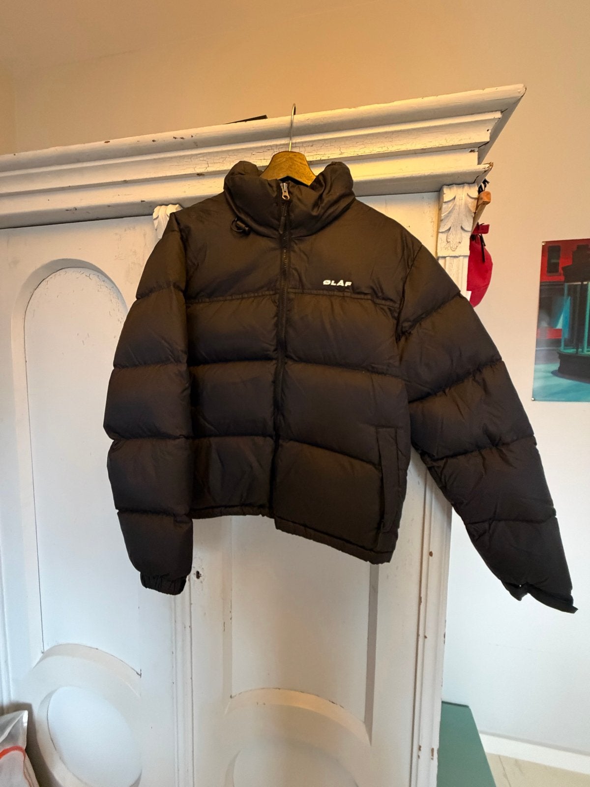 Olaf Puffer Jacket Zwart - Dames Maat M, Ophalen of Verzenden, Zo goed als nieuw, Maat 38/40 (M), Zwart
