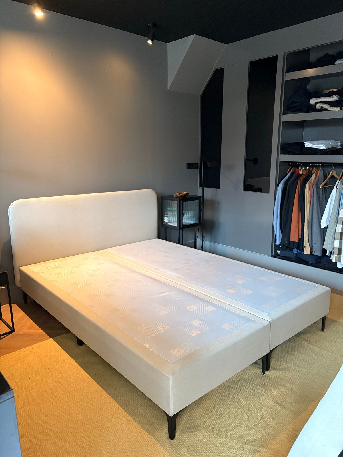 Tweepersoons bed 160x210cm, 3 jaar oud, Gebruikt, 210 cm, Tweepersoons, Ophalen of Verzenden