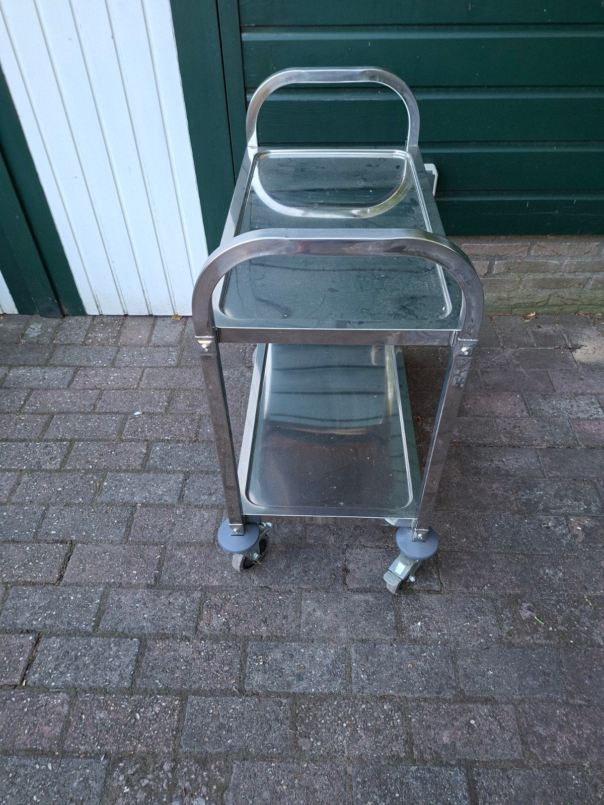 rvs horeca kar, 100 liter of meer, Ophalen, Gebruikt, Transportkar