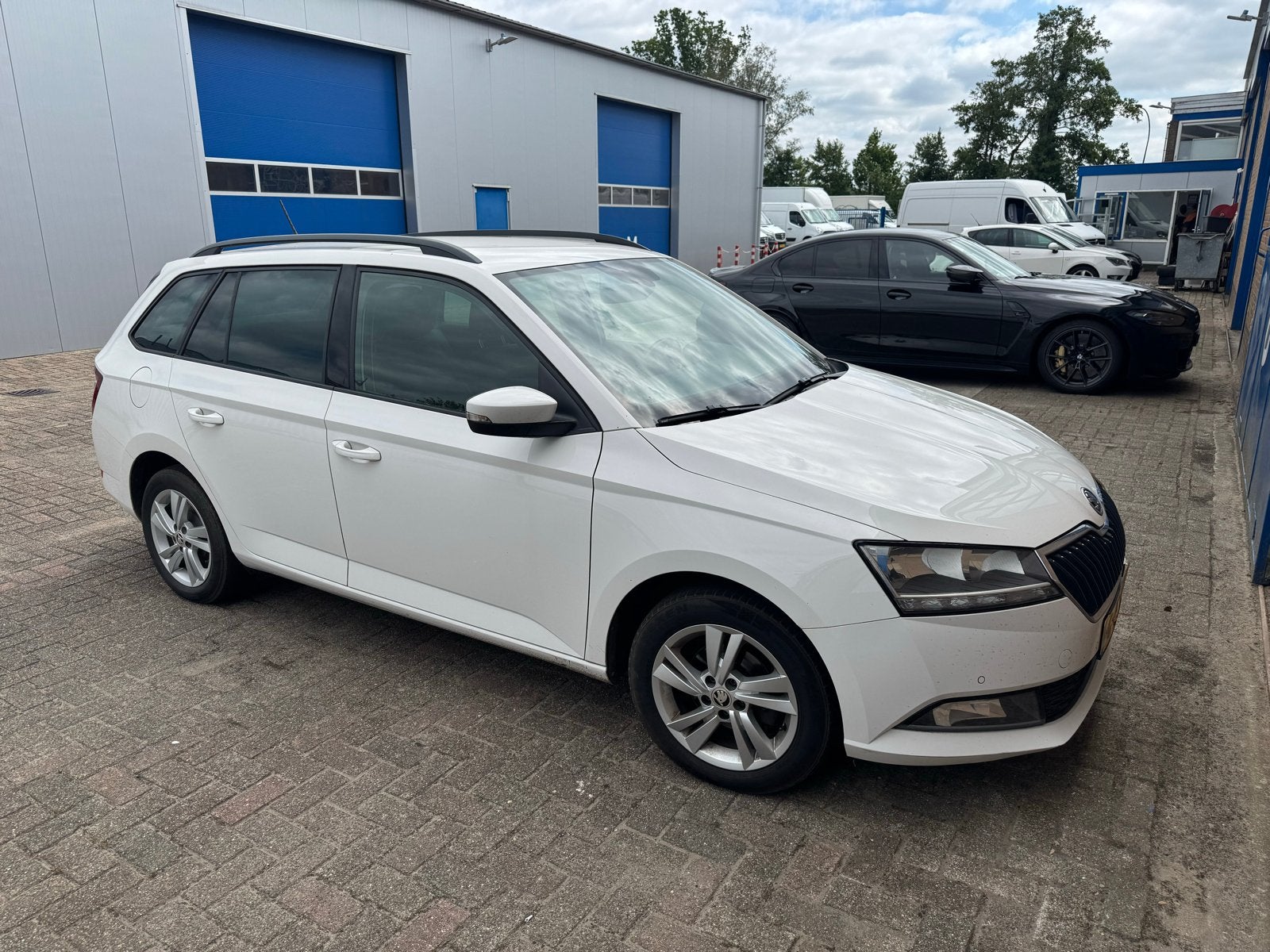 Skoda Fabia 1.0 TSI Greentech 95pk 2019 Wit export prijs, Auto's, Skoda, Bedrijf, Fabia, Benzine, Stationwagon, Handgeschakeld