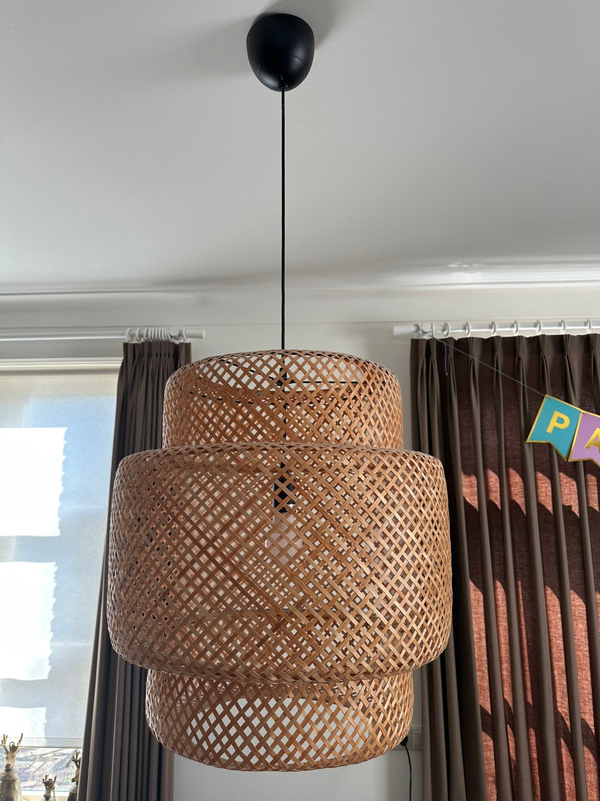 Ikea Sinnerlig lamp groot (50 cm), Ophalen, Gebruikt
