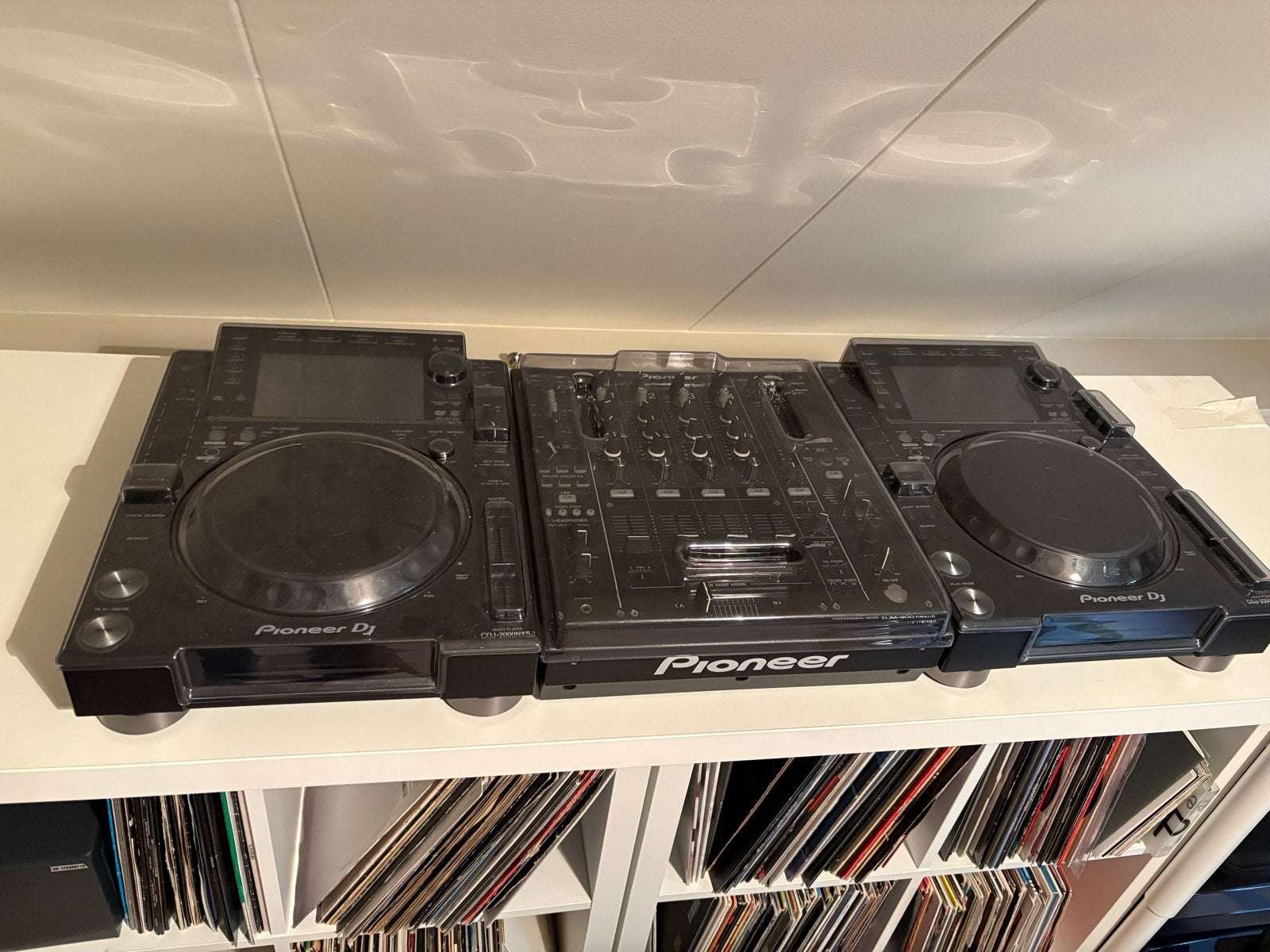 Pioneer DJ-set: 2x CDJ-2000NXS2 & DJM-900NXS, Ophalen, Zo goed als nieuw, Dj-set, Pioneer
