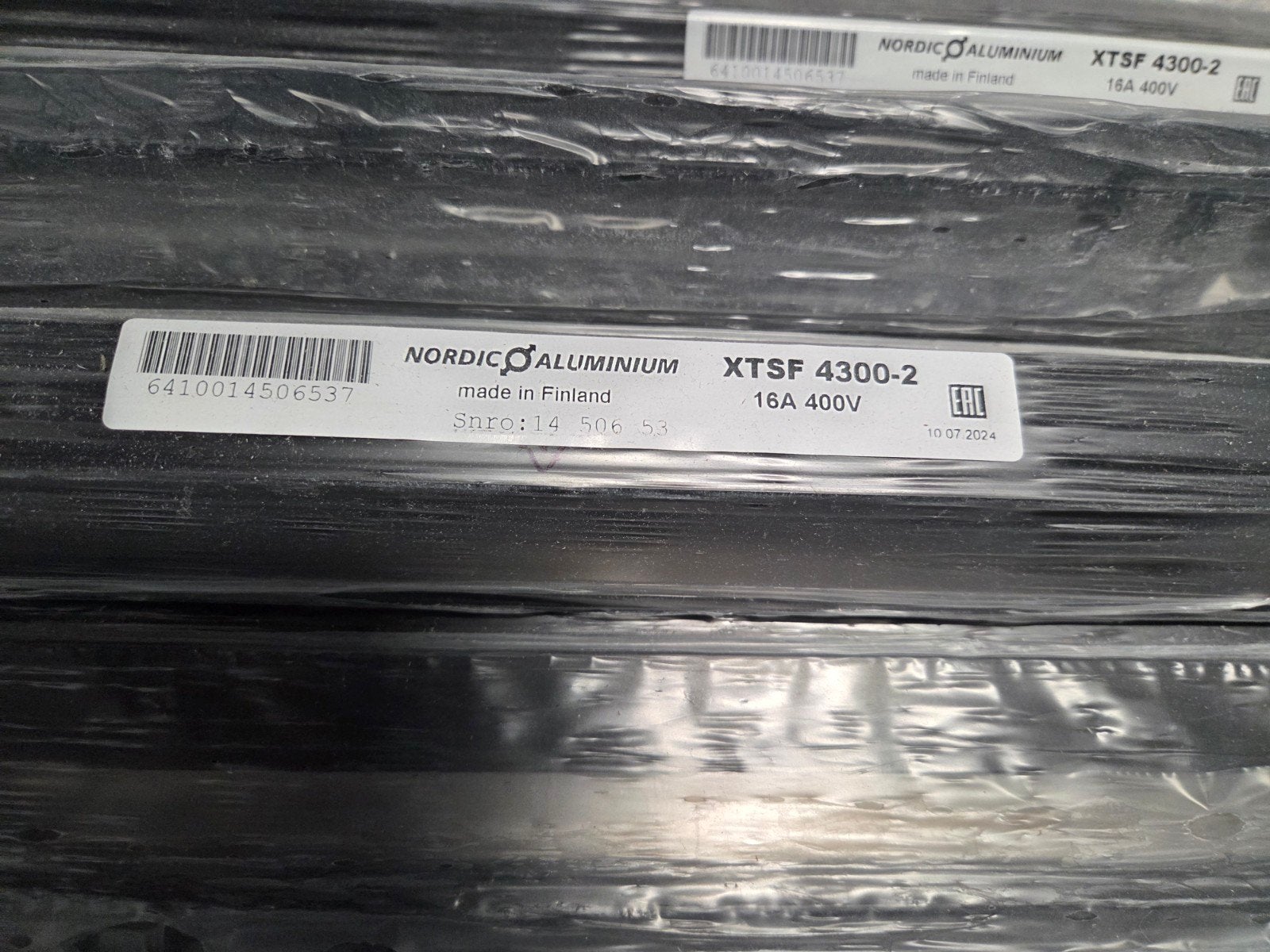 Nordic Aluminium 3-fase lichtlijn XTFS 4300-2 16A 400V, Doe-het-zelf en Verbouw, Elektra en Kabels, Ophalen of Verzenden, Nieuw