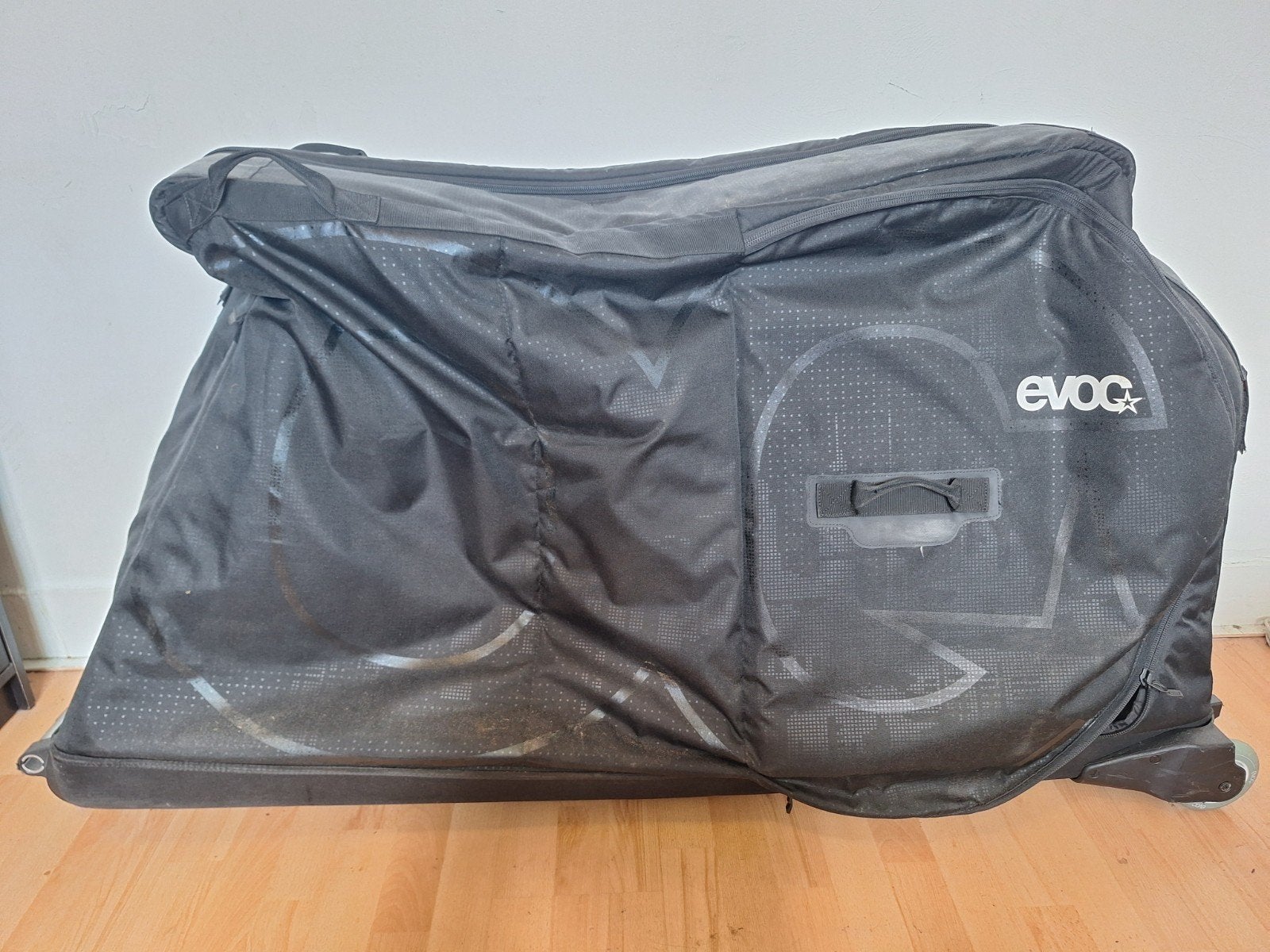 EVOC Bike Bag Pro inclusief bikestand, Ophalen, Gebruikt, Evoc
