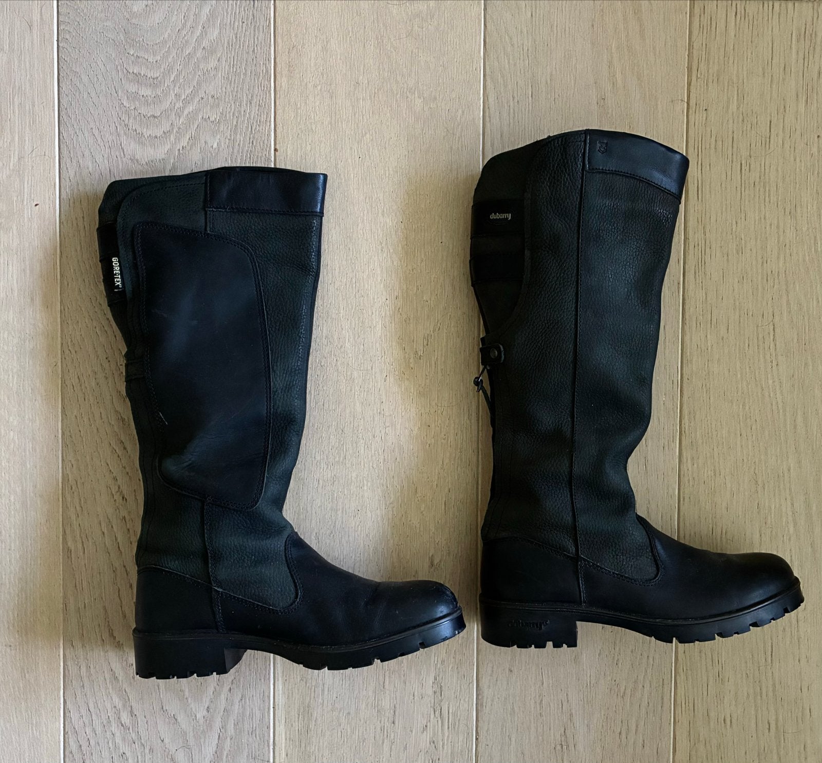 Dubarry Clare GORE-TEX laarzen - Zwart - Maat 39, Hoge laarzen, Zwart, Ophalen of Verzenden, Zo goed als nieuw