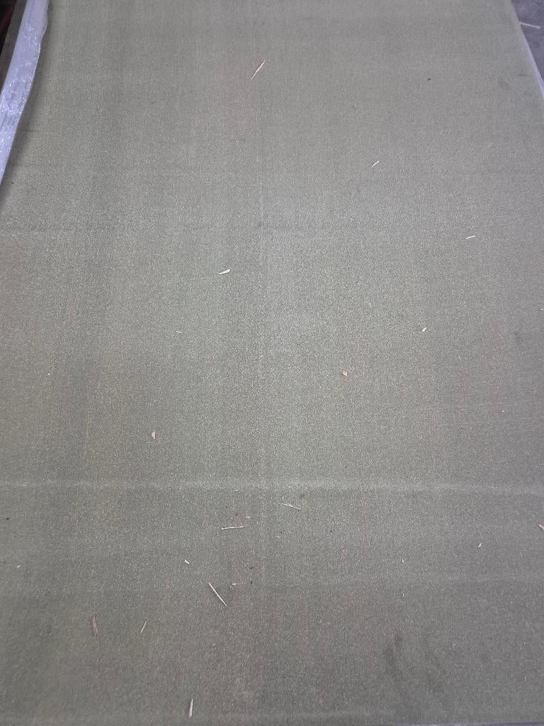 Rubber plaat groen 250x125x0,6cm ( 523 ), Ophalen, Gebruikt, Nb, Nb
