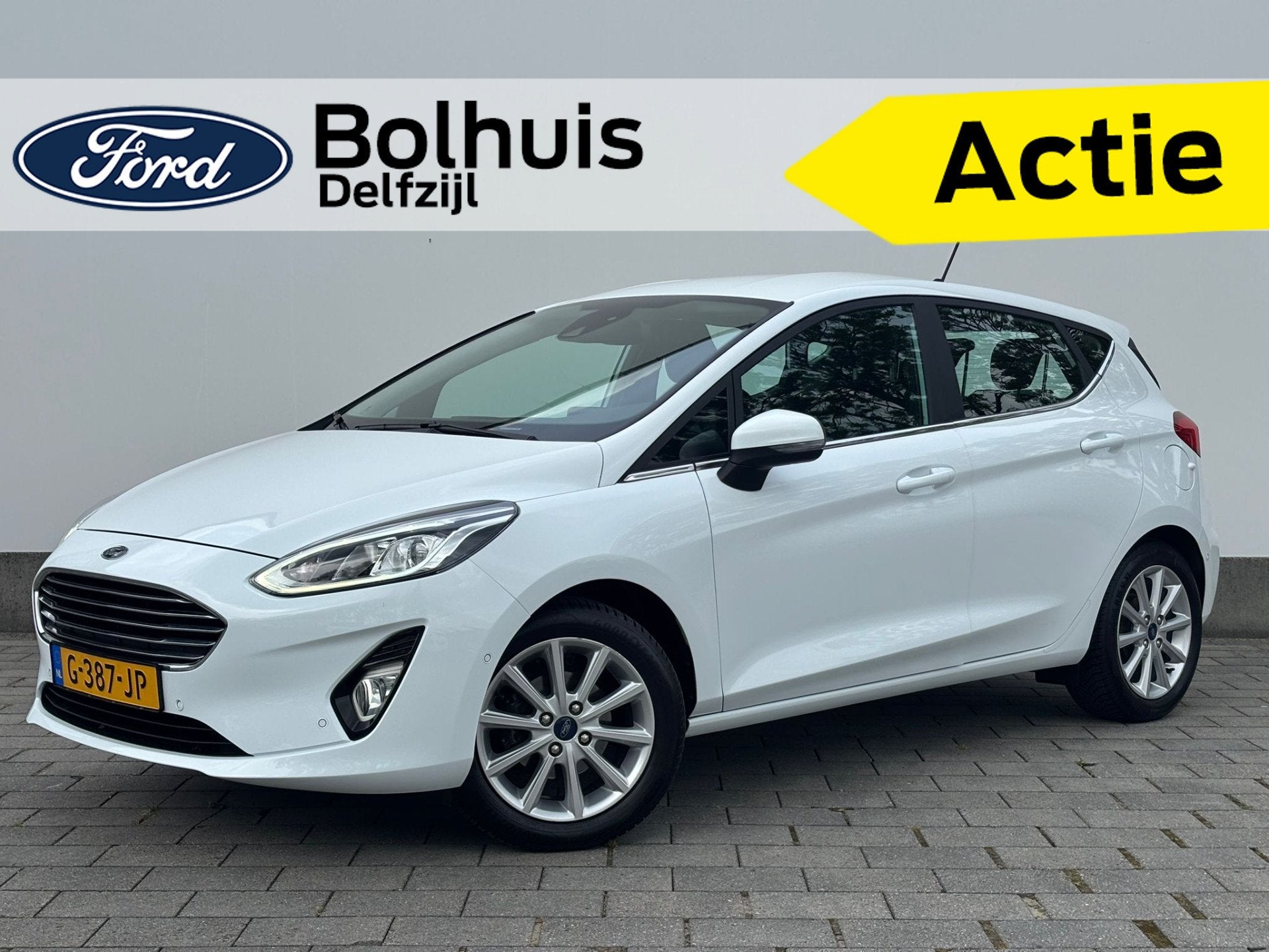 Ford Fiesta EcoBoost 100pk Titanium | Verwarmde voorruit | C, Voorwielaandrijving, Euro 6, 580 kg, 1064 kg