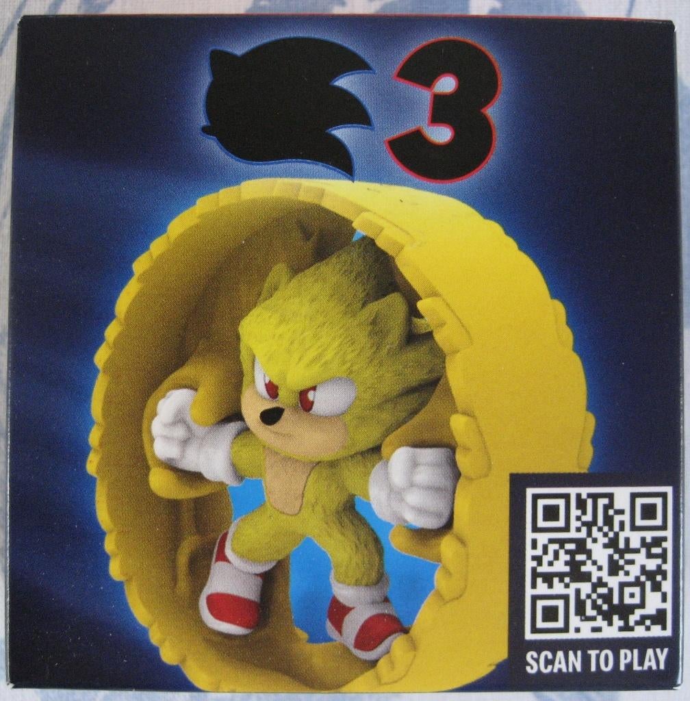 McDonald's Sonic 3 Happy Meal poppetje., Ophalen of Verzenden, Nieuw