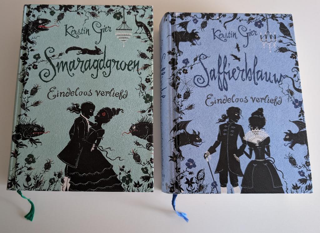 Smaragdgroen & Saffierblauw - Kerstin Gier (Hardcovers), Ophalen of Verzenden, Zo goed als nieuw, Kerstin Gier, Fictie