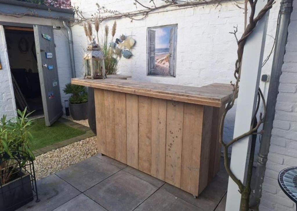 Steigerhout Douglas balie toonbank bar koffie bar, Ophalen of Verzenden