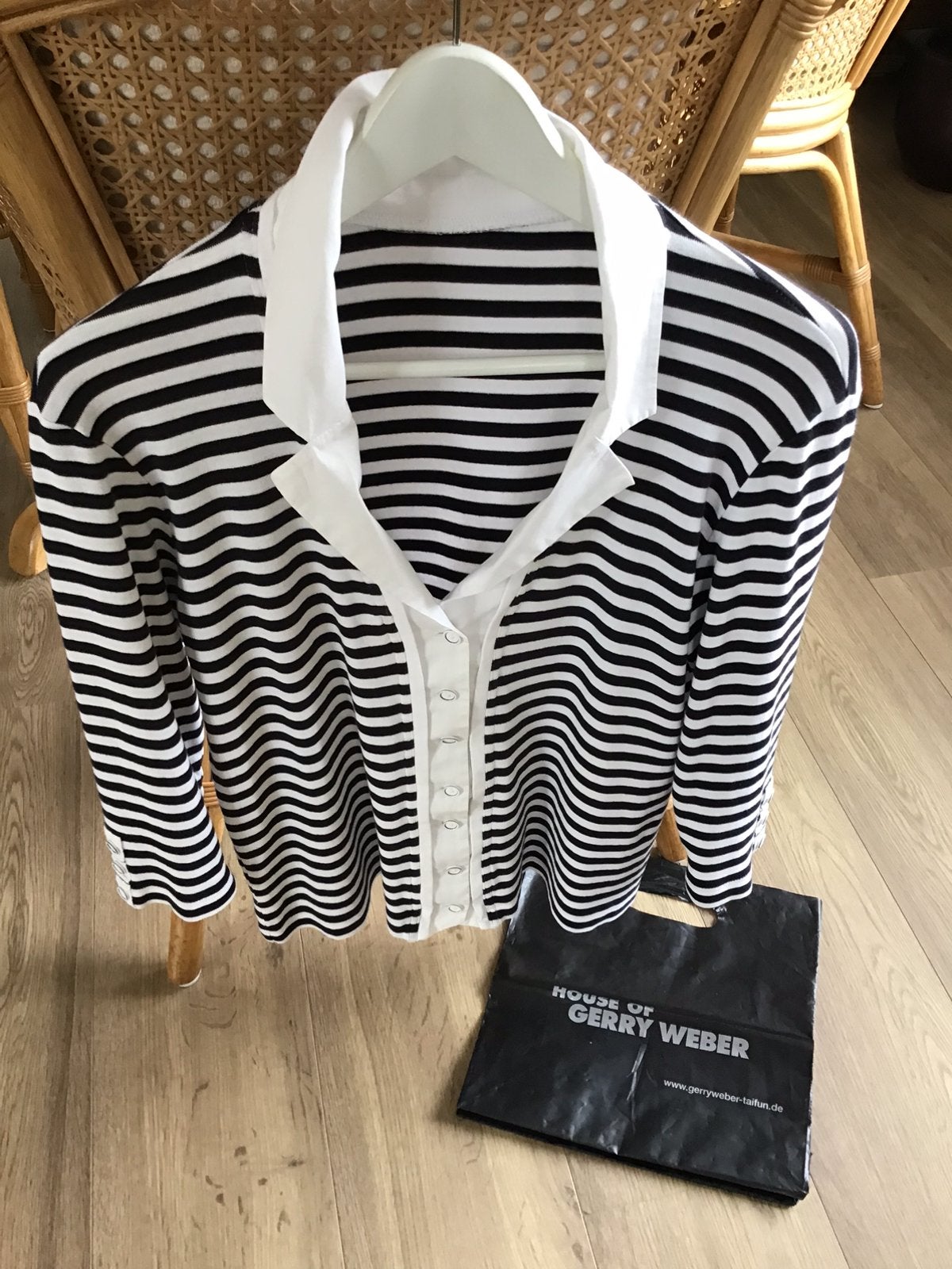 GERRY WEBER!Lúxe Vest 42/44.Stijlvol&Kwaliteit!, Kleding | Dames, Truien en Vesten, Ophalen of Verzenden, Zo goed als nieuw, Maat 42/44 (L)