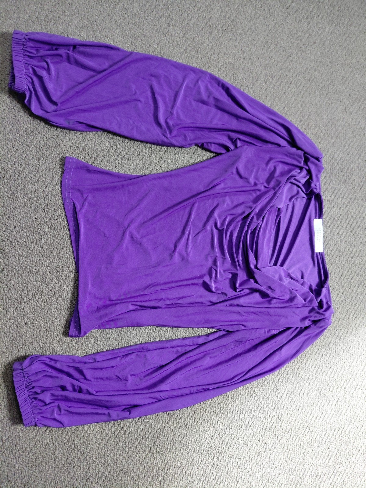 Paarse waterval hals shirt Sisters Point XS, Paars, Sisters Point, Ophalen of Verzenden, Lange mouw