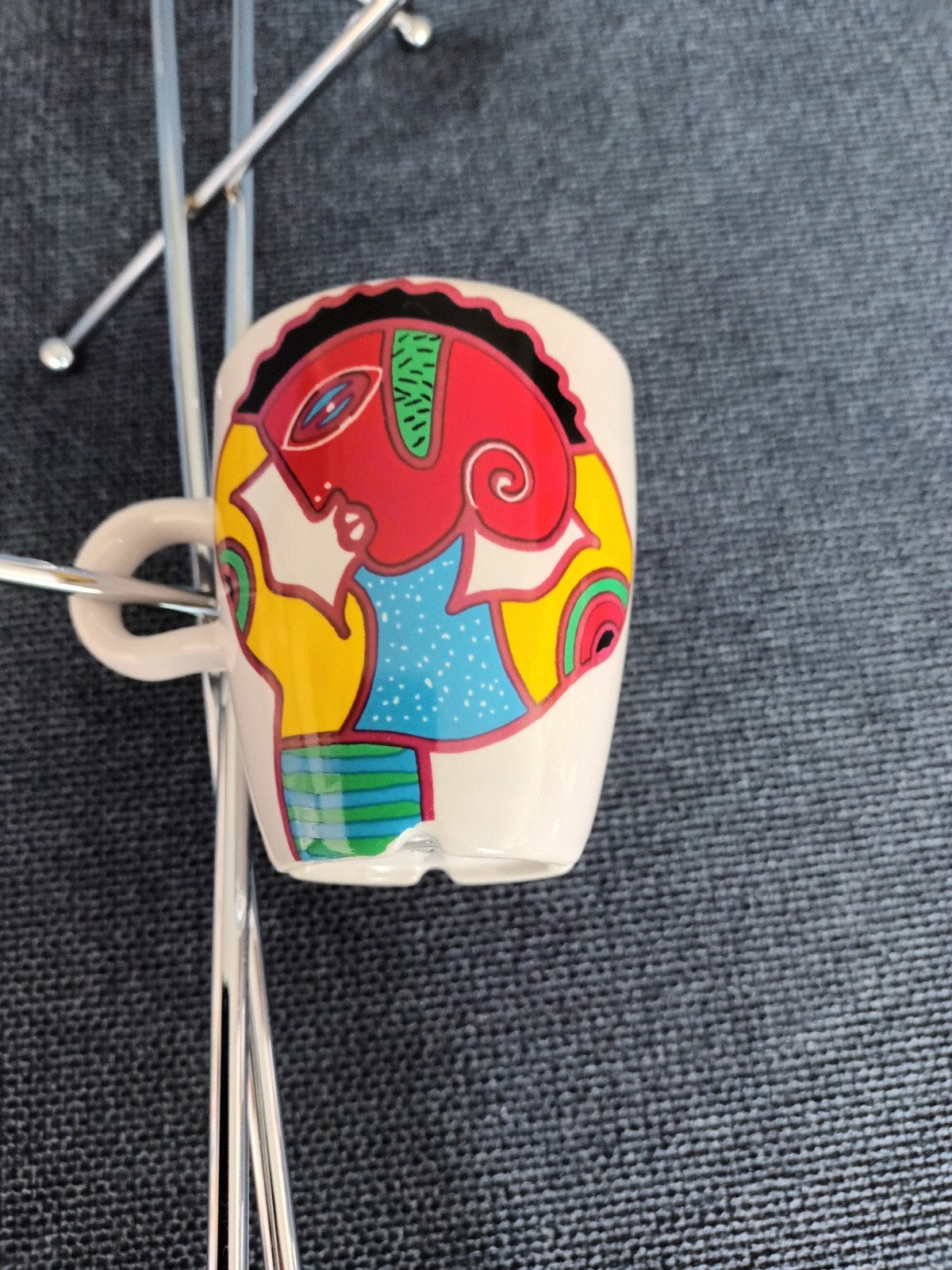 D.E koffiekopje met kunst, Ophalen of Verzenden, Overige stijlen, Overige typen