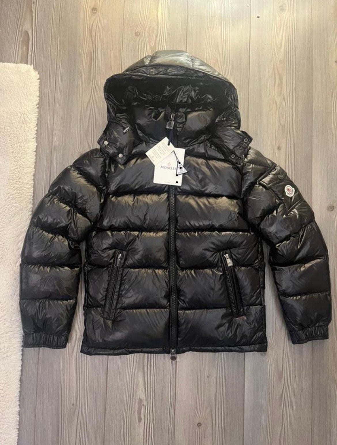 Moncler maya, Ophalen of Verzenden, Nieuw, Maat 46 (S) of kleiner, Zwart