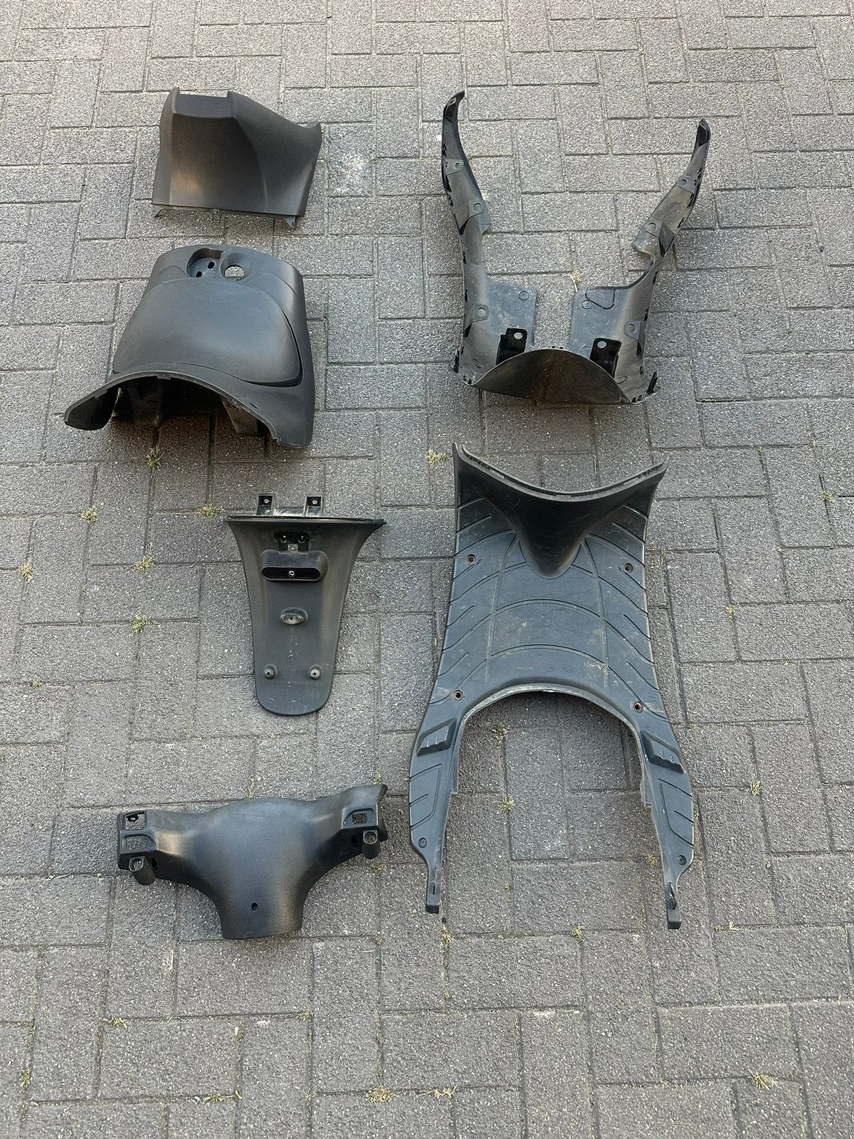Piaggio zip binnen kappenset compleet, Ophalen of Verzenden