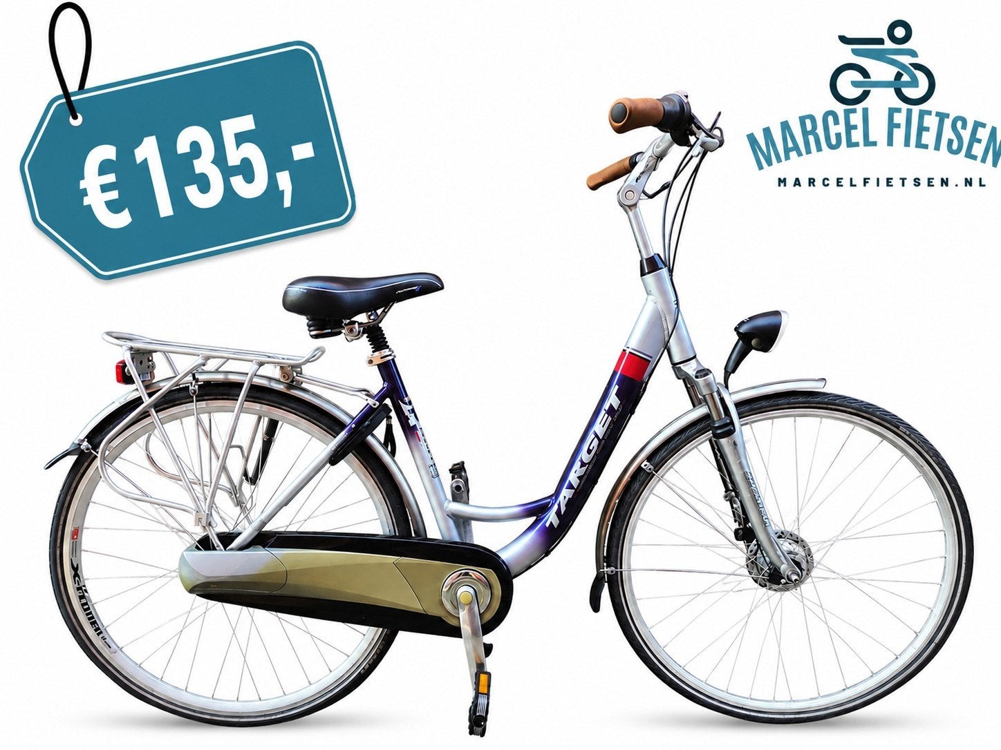 Nette Target damesfiets. Fiets met 8 versnellingen, Fietsen en Brommers, Fietsen | Dames | Damesfietsen, 47 tot 50 cm, Versnellingen