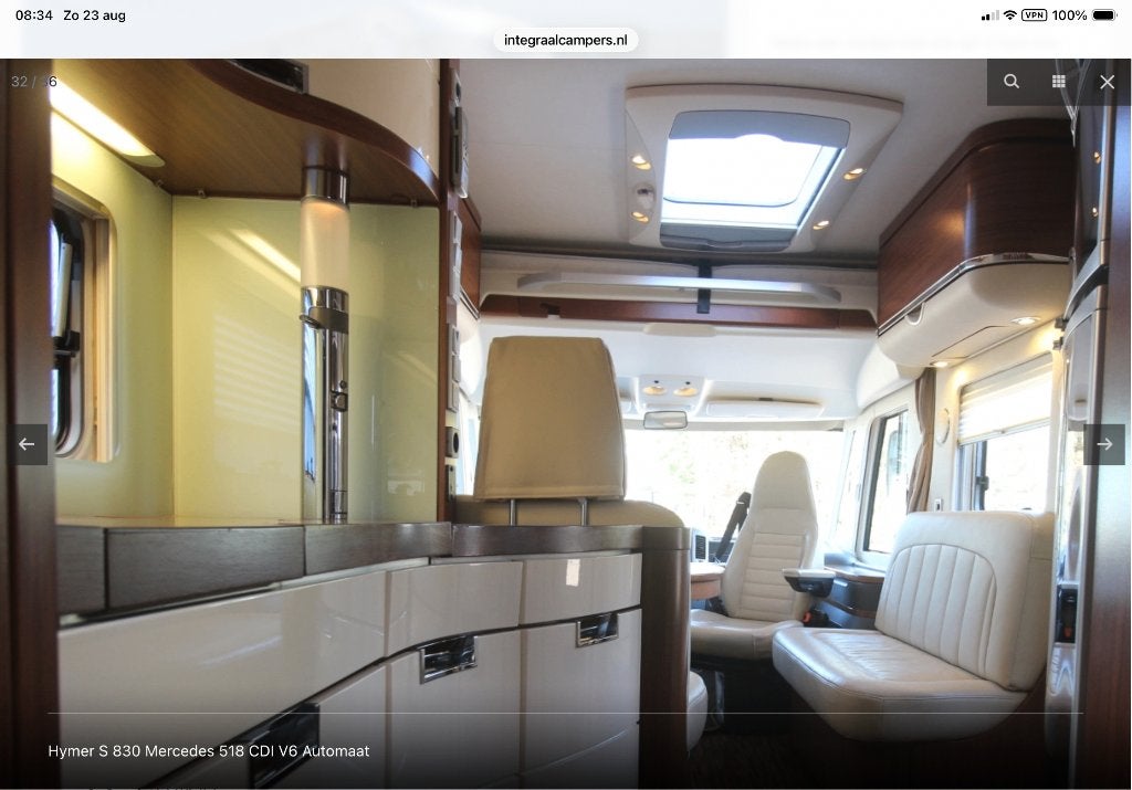 ORIGINELE Keukenkraan hymer S 830 of 840 camper, Caravans en Kamperen, Camper-accessoires, Ophalen of Verzenden, Gebruikt