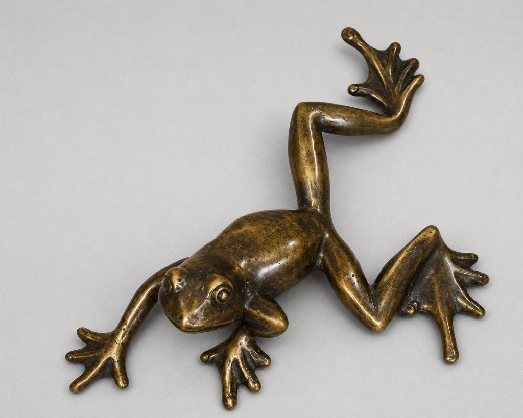 BOOMKIKKER / bronzen beeld