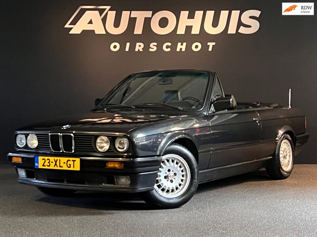 BMW 3-serie Cabrio 325i Leder/ Automaat/ Electrische ramen/, Auto's, Automaat, Achterwielaandrijving, Gebruikt, Zwart