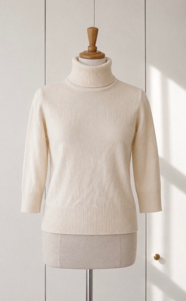 Elisa Cavaletti  prachtige beige kol trui maat M, Maat 38/40 (M), Beige, Ophalen of Verzenden, Zo goed als nieuw