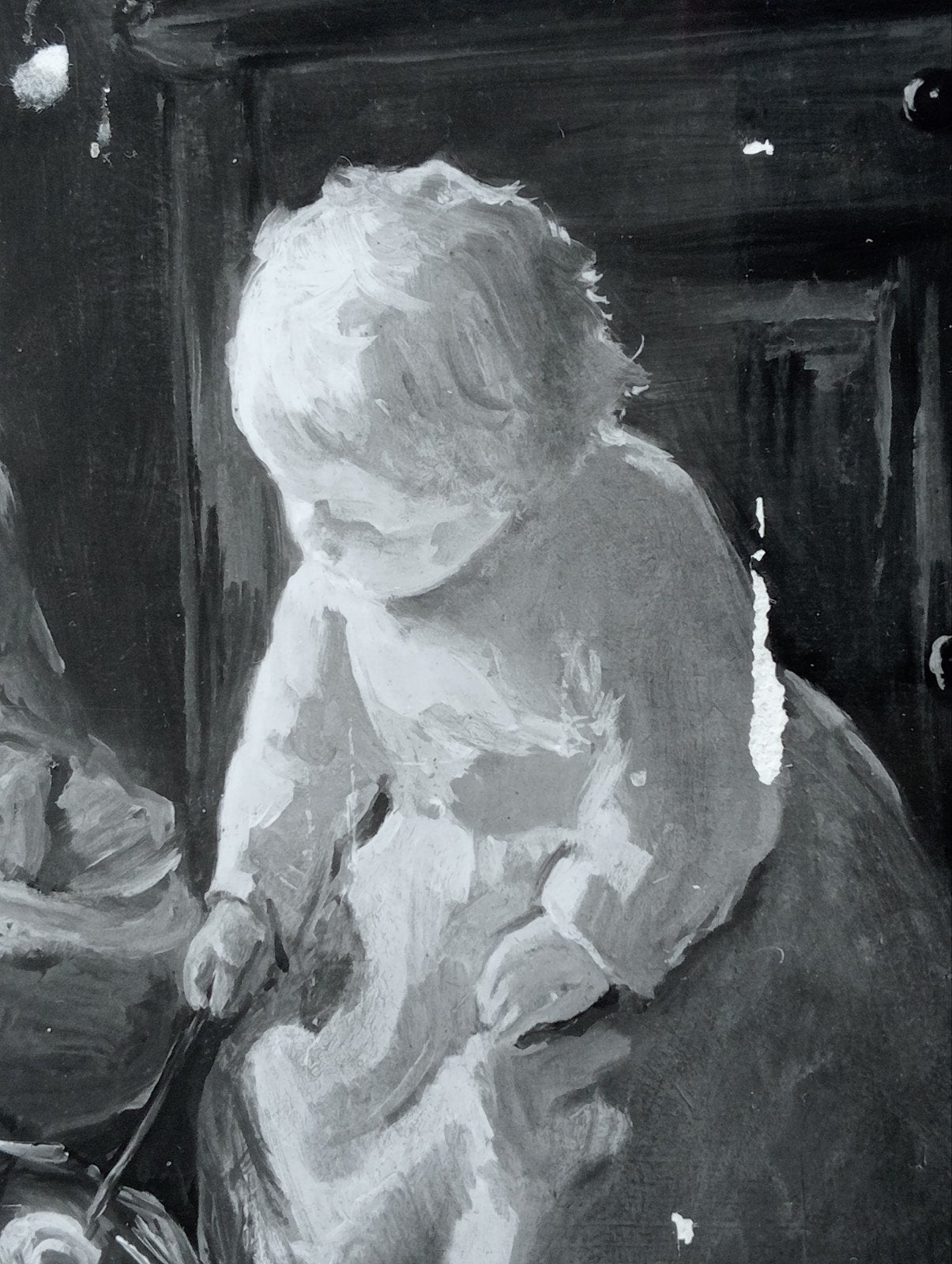 Persfoto schilderij J.S Hein Kever -, Ophalen of Verzenden
