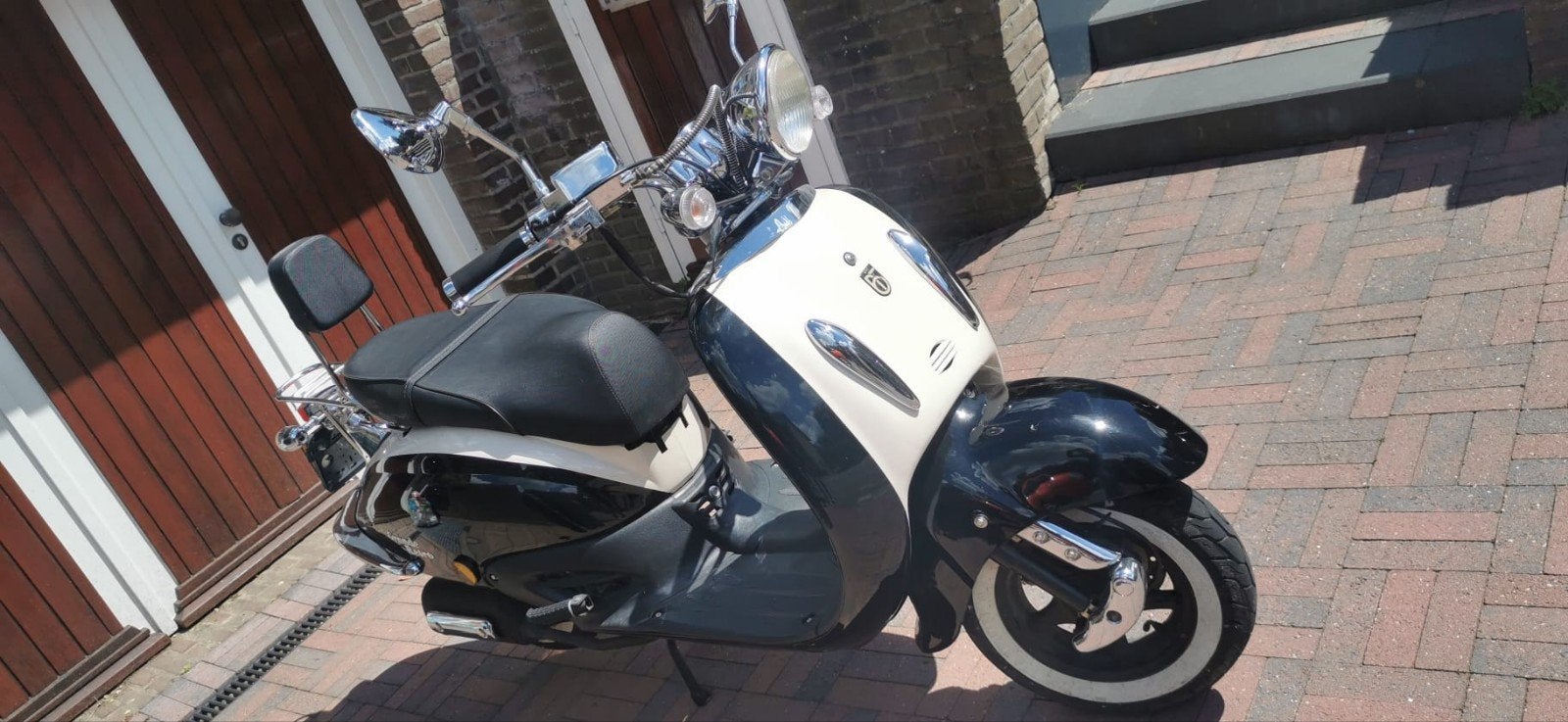 Stijlvolle retro Scooter - Weinig kilometers, Ophalen of Verzenden, Benzine