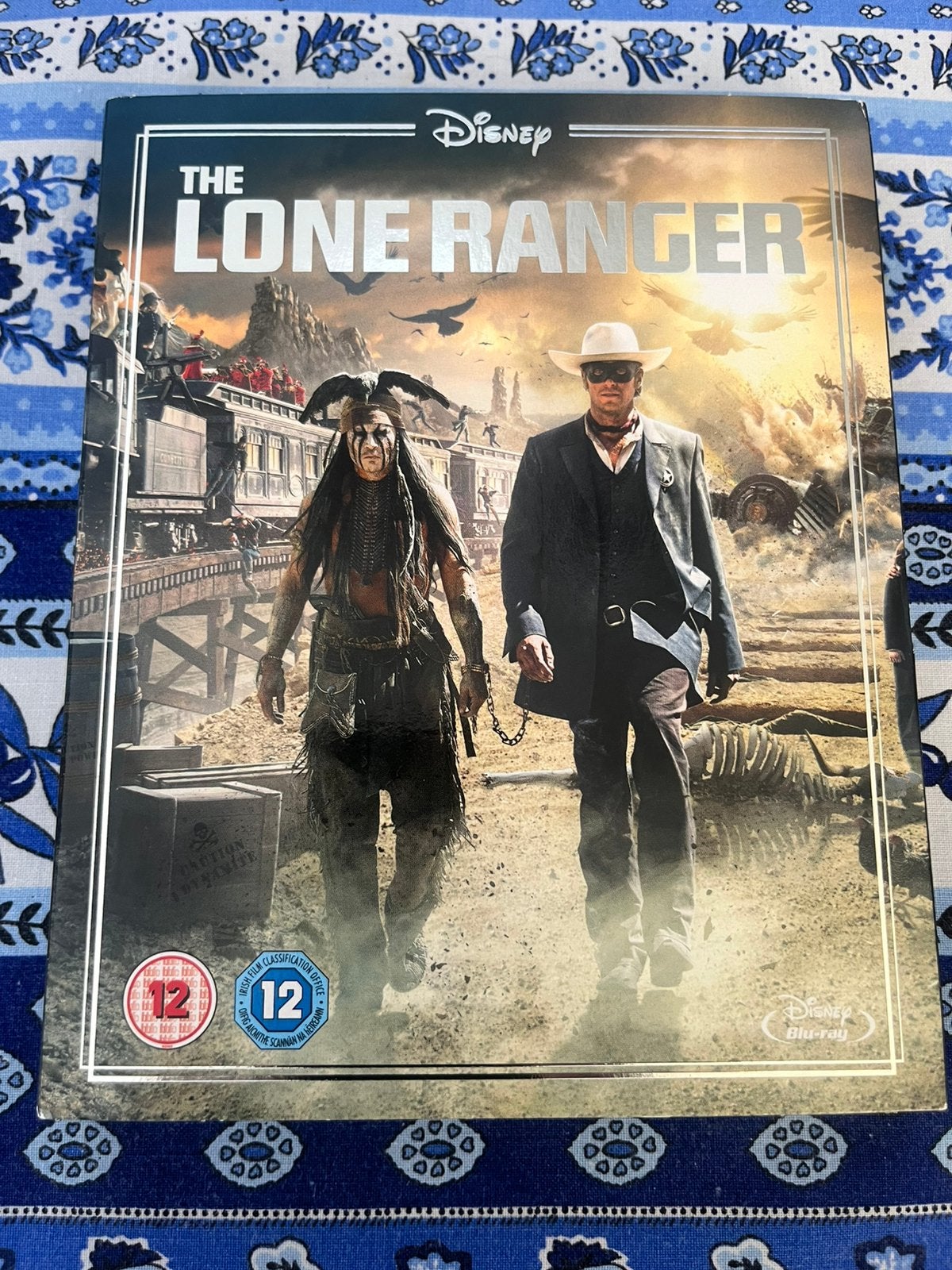 Blu-ray Disney The Lone Ranger, Verzenden, Zo goed als nieuw, Tekenfilms en Animatie