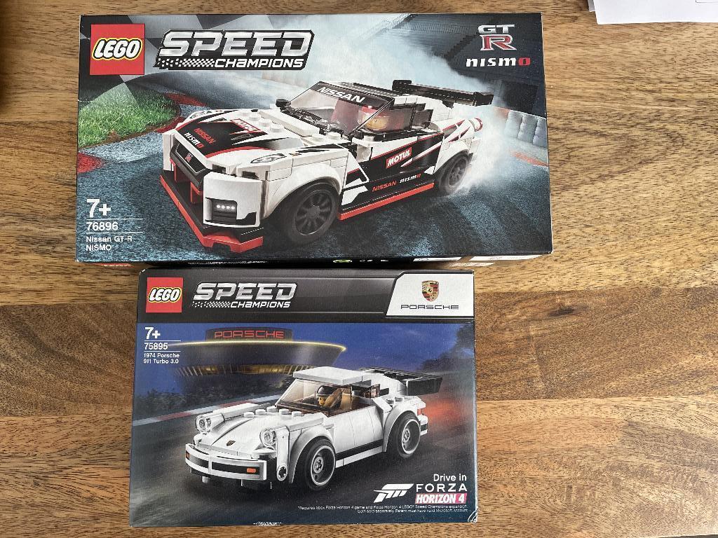 LEGO speedchampions - Porsche 75895 en Nissan 76896, Kinderen en Baby's, Speelgoed | Duplo en Lego, Ophalen of Verzenden, Nieuw
