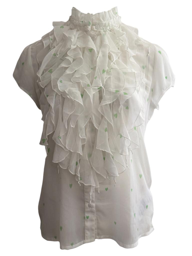Saint Tropez blouse NIEUW M, Zwart, Nieuw, Ophalen of Verzenden