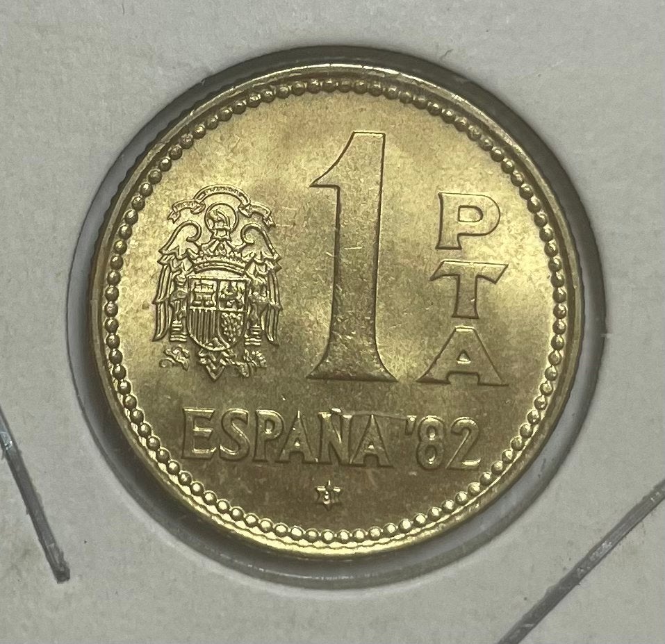 1 peseta Spanje 1980, Ophalen of Verzenden